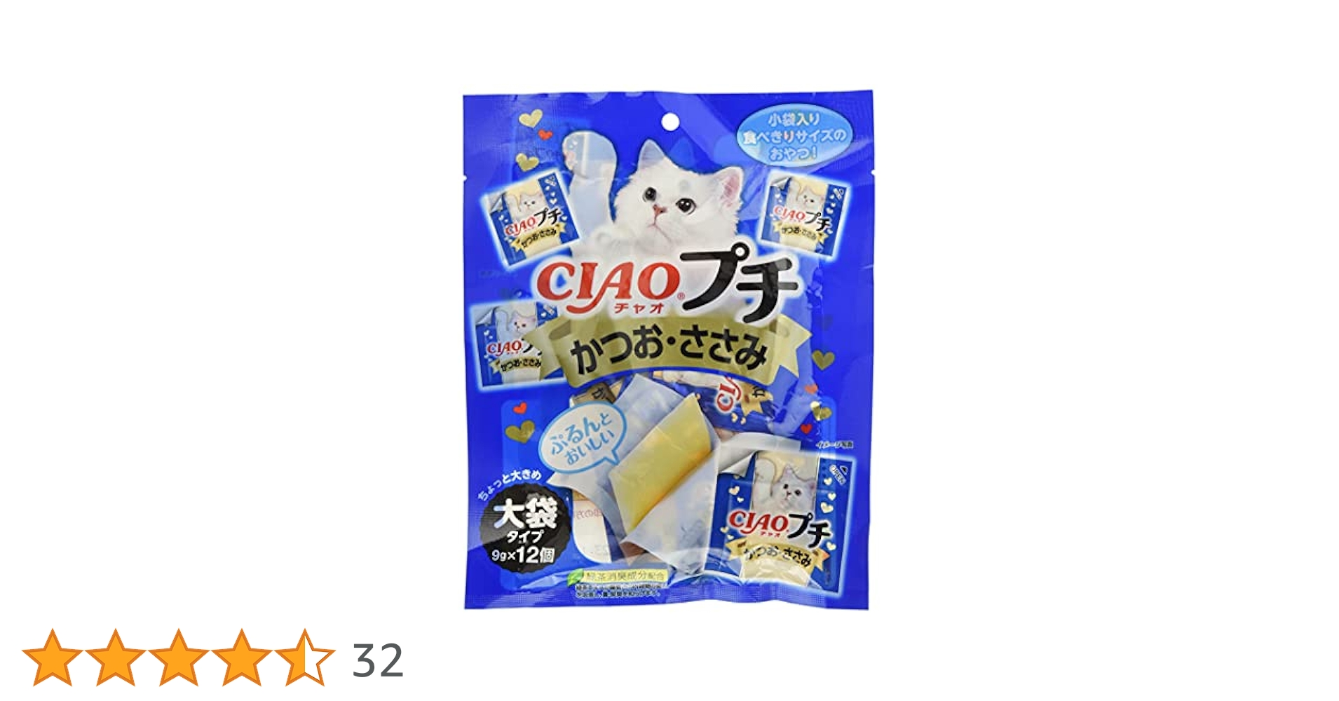Amazon.co.jp: チャオ (CIAO) プチ かつお・ささみ 大袋タイプ